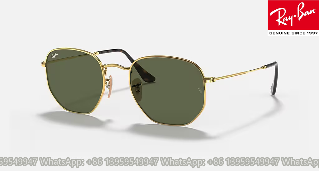 Discover the unique charm of knockoff Ray Ban hexagonal flat lenses sunglasses